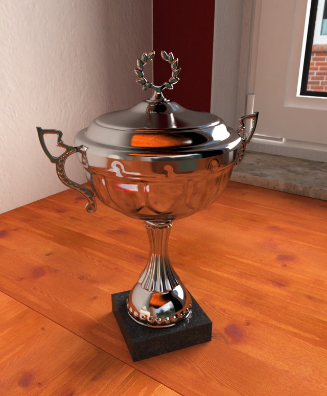 trophy 3D Модель .c4d .max .obj .3ds .fbx .stl .blend 
