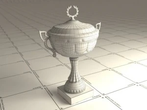 trofeo Modello 3D