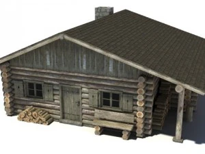 Blokhut 3D Model