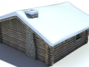 Blokhut 3D Model