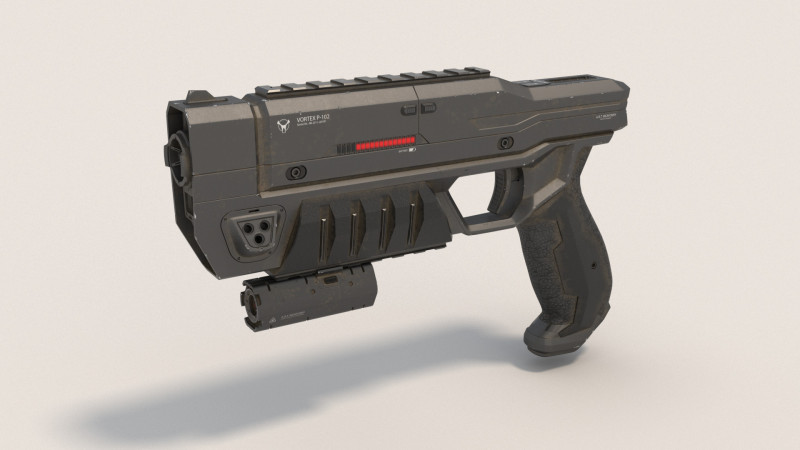 Blaster Modelo 3D .c4d .max .obj .3ds .fbx .stl .blend 