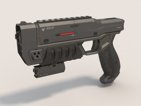 Blaster 3D 模型