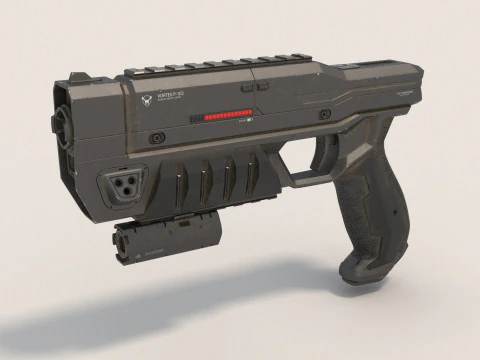 Blaster Modelo 3D