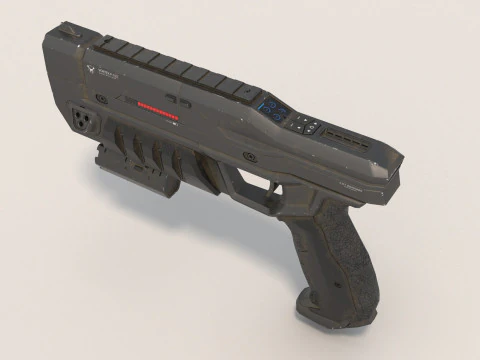 Blaster 3D Model