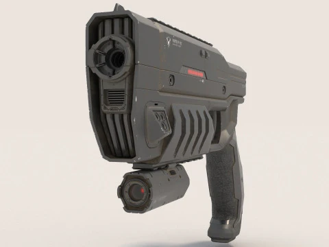 Blaster 3D Model