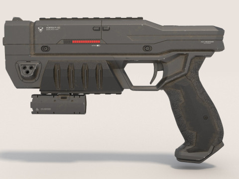 Blaster Modelo 3D