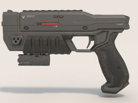 Blaster 3D Model