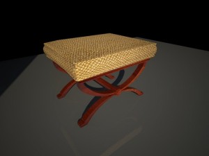 bench 3D-Modell