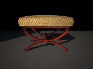 bench Modelo 3D