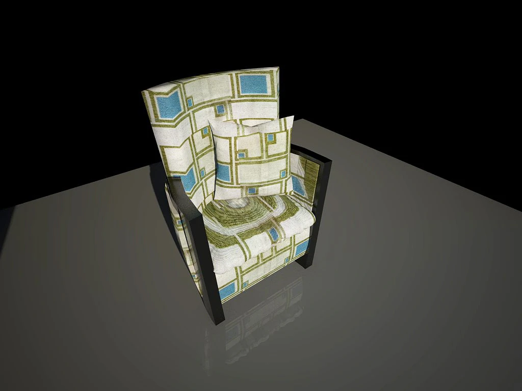 chair 1 3D Model .c4d .max .obj .3ds .fbx .stl .blend 