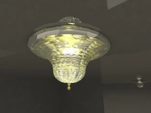 샹들리에 1 3D 모델