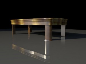 coffee table 1 3D Model