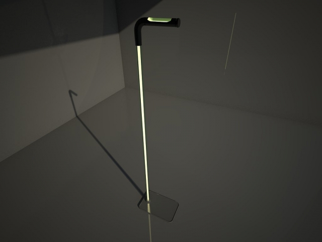 floor lamp 1 3D Model .c4d .max .obj .3ds .fbx .stl .blend 