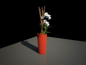 flower vase 1 Modèle 3D