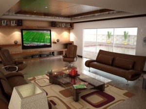 living room 1 3D-Modell