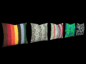 Kissenset 2 3D Modell