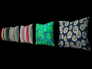 pillow set 2 3D Model