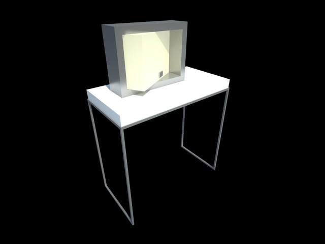 side table 2 3D Модель .c4d .max .obj .3ds .fbx .stl .blend 
