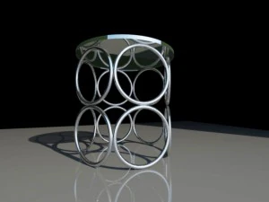 small table 1 3D Model