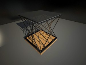 small table 2 3D-Modell