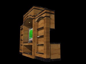 wall unit 1 Modèle 3D