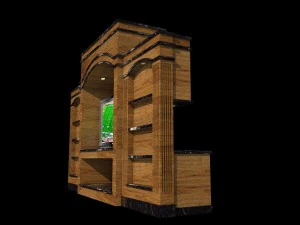 wall unit 1 3D Model