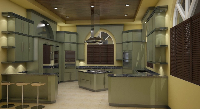 kitchen 1 Modèle 3D .c4d .max .obj .3ds .fbx .stl .blend 