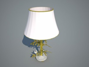 table lamp 1 Modello 3D
