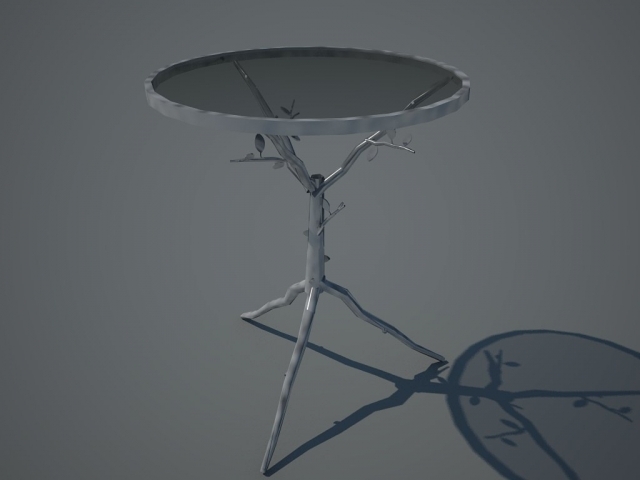 small table 3 3D Model .c4d .max .obj .3ds .fbx .stl .blend 