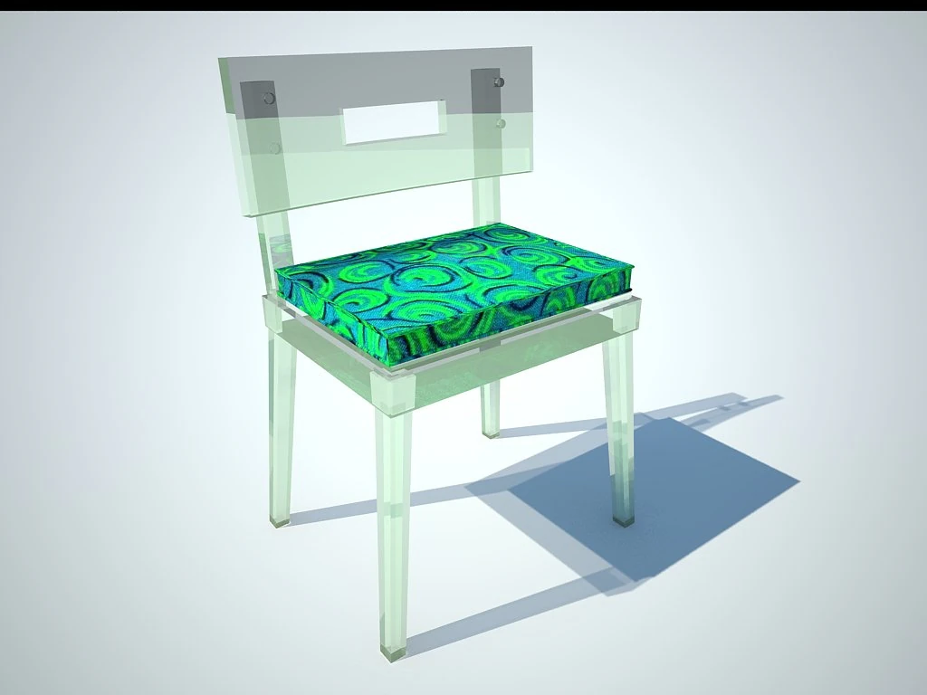 chair 3 3D Model .c4d .max .obj .3ds .fbx .stl .blend