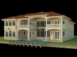 house 1 3D 모델