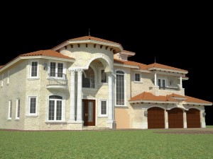 house 1 3D 모델