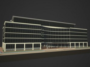 office building 3D-Modell