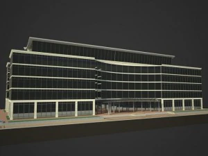 edificio de oficinas Modelo 3D