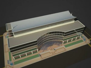 edificio de oficinas Modelo 3D