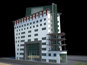 office building 2 3D-Modell