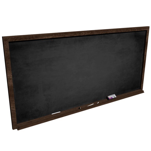 blackboard Modelo 3D .c4d .max .obj .3ds .fbx .stl .blend