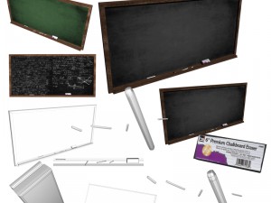 blackboard Modelo 3D