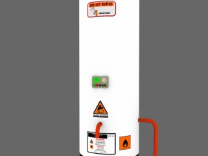 water heater object 3D 모델