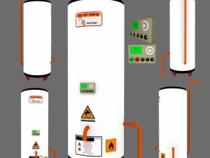 oggetto scaldabagno Modello 3D