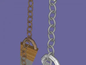 guillotine fbx obj 3D Model