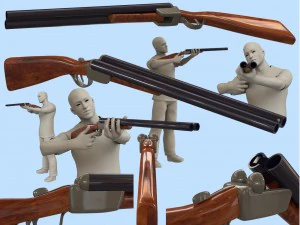 shotfbx and obj 3D Model