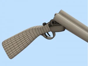 shotfbx and obj 3D Model