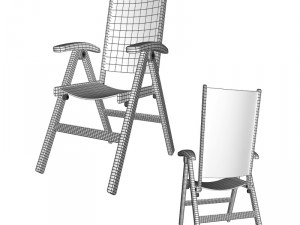 patio set fbx obj Model 3D