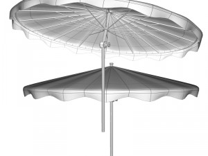 patio set fbx obj Model 3D