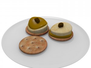 banana snack fbx obj Modello 3D