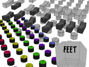 audio mixer fbxobj 3D Model