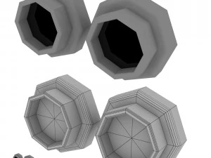 audio mixer fbxobj 3D Model