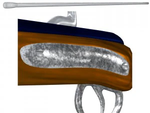 cap-n-ball rifle fbx obj 3D Model