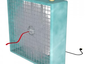 box fan fbx obj 3D Модель